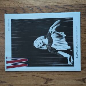 W Magazine The Art Issue Emma Stone Volume Six 2023